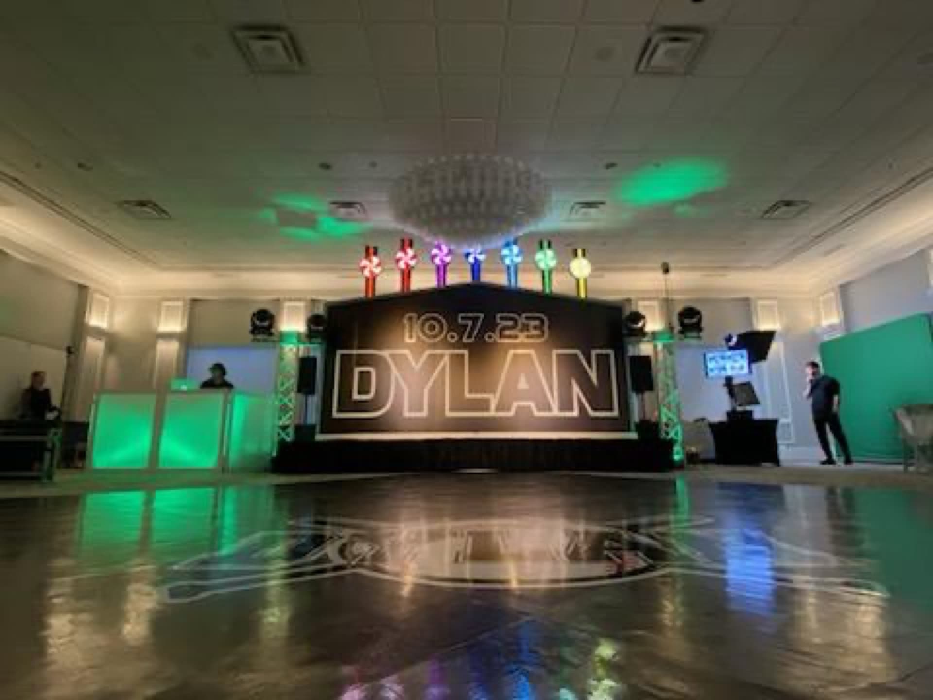 Bar Mitzvah backdrop