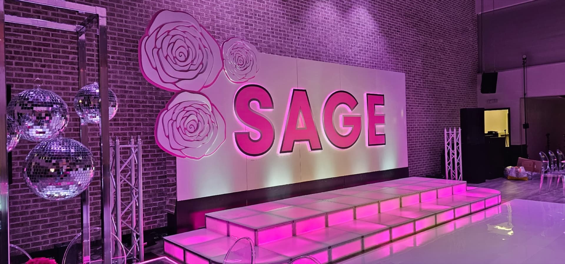 Bat Mitzvah backdrop